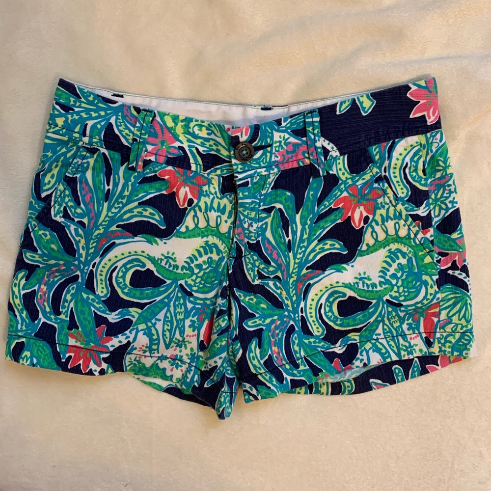 Lilly Pulitzer printed Callahan shorts